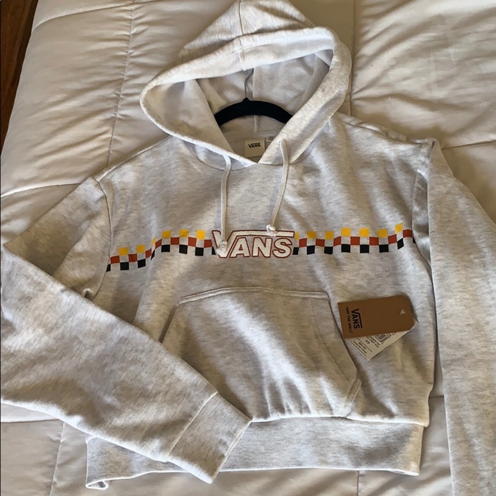 Vans cropped hoodie NWT